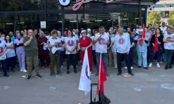 Hastane çalışanları 3. kez iş bıraktı