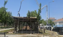PARKLARA MESCİT, BÜFE VE WC YAPILIYOR
