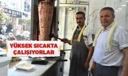 Döner ustalarının iki sıcak arasındaki zorlu mücadelesi