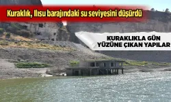 ILISU’DA SU SEVİYESİ DÜŞTÜ