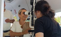 Ücretsiz göz taraması yapıldı