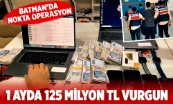 BATMAN’DA ‘IBAN’ ŞEBEKESİ ÇÖKERTİLDİ