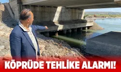 Batman Çayı üzerindeki köprü ayaklarının fore kazıkları hasar gördü