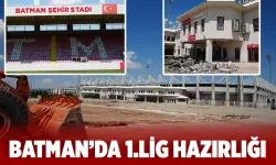 TFF’nin Batman Stadı’nda tespit ettiği 26 maddelik eksiklik gideriliyor