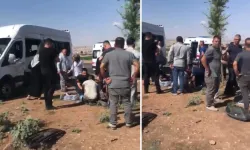 Batman çevre yolunda para nakil aracı ile minibüs çarpıştı: 15 yaralı