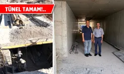 84 Metrelik yaya altgeçidinin büyük bölümü tamamlandı