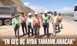 Yapımı yılan hikayesine dönen yolda çalışmalar hızlandı