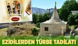 Süryani Kilisesi, Ezidi Kültür Evi ve Şeyh Ahmed Türbesi yan yana