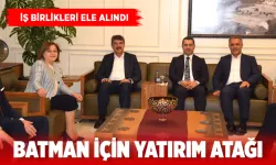 Batman heyeti, Gaziantep’te…