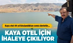 KAYA OTEL İÇİN İHALEYE ÇIKILIYOR