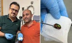 Ağrı ve işitme kaybı nedeniyle hastaneye gitti, kulağından Japon böceği çıktı