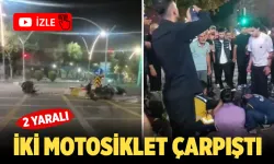 Batman’da kavşakta motosiklet kazası! 2 Yaralı