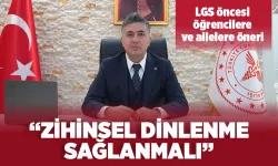 LGS öncesi öğrencilere ve ailelere öneri