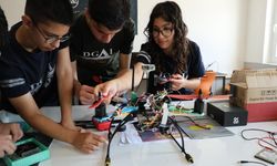 Liseli gençlerden orman yangınlarının önlenmesi için 'otonom dron'