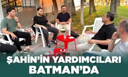 Teknik Direktör Şahin'in yardımcıları Batman'da