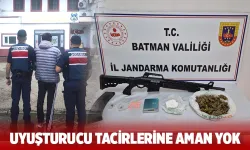 Jandarma ekipler uyuşturucu madde ticareti yapanlara göz açtırmıyor