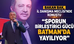 “Sporun birleştirici gücü Batman’da yayılıyor”