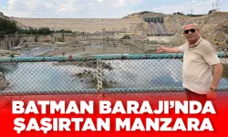 Kanallar açıldı, tünelde suyun dibi göründü