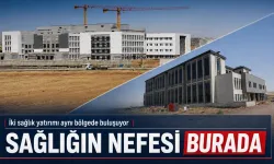 İki sağlık yatırımı aynı bölgede buluşuyor