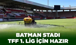 BATMAN STADI, TFF 1. LİG İÇİN HAZIR