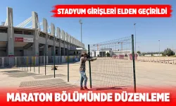 Stadyumda bilet gişe yerleri değişiyor
