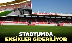 TFF Heyeti, Batman Stadyumunda incelemelerde bulundu