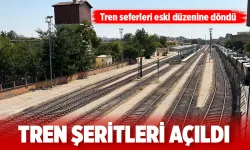 TREN ŞERİTLERİ TRAFİĞE AÇILDI