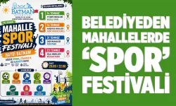 Belediyeden mahallelerde ‘spor’ festivali