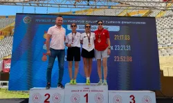 Petrolsporlu atlet Türkiye üçüncüsü oldu