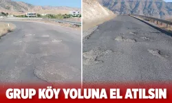 Yağışlar 20 köy ve mezra grup yolunu bozdu