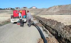 İKİ BÖLGEYE YENİ SU HATTI