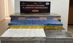 8 Bin 450 kaçak sigara ele geçirildi