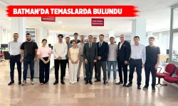 Kariyer Büro Sen Genel Başkanı Akgül, Batman'daydı