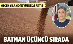 Mercimek üretiminde Batman üçüncü sırada