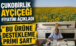 Çukobirlik ayçiçeği fiyatını açıkladı