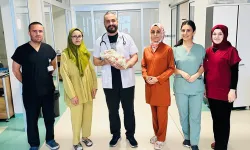 Batman’da 1.100 gram doğan bebek, taburcu oldu