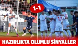 Petrolspor, hazırlık maçında Kasımpaşa ile berabere kaldı