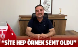 Batman’ın örnek mahallesi Site’nin, örnek muhtarı konuştu