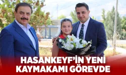 Hasankeyf’in yeni kaymakamı göreve başladı
