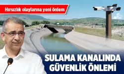 SULAMA KANALINDA GÜVENLİK ÖNLEMİ
