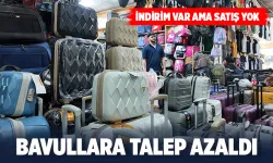 Yaz tatilinin başlamasıyla çanta ve bavul satışları azaldı