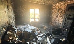 Yangında mahsur kalan vatandaş kurtarıldı