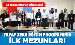 Batman’da 463 kamu personeline yapay zeka eğitimi