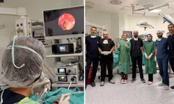 Kurtalan Devlet Hastanesinde ilk kez endoskopik timpanoplasti ameliyatı yapıldı