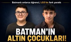 BATMAN’IN ALTIN ÇOCUKLARI!