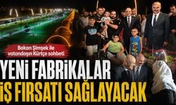 Batman’da Bakan Şimşek ile vatandaşın Kürtçe sohbeti