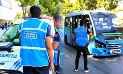 Şehir içi minibüslerine ortak denetim