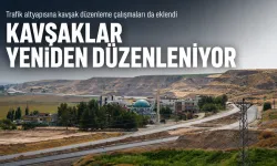 Trafik altyapısına kavşak düzenleme çalışmaları da eklendi