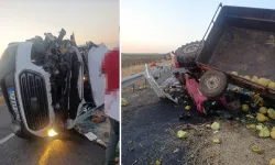 Diyarbakır'da minibüs ile traktör çarpıştı: 2 ölü, 6 yaralı