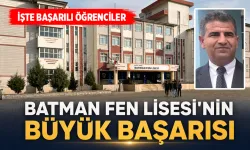 Bölgede Tıp Fakültelerine en fazla öğrenci kazandıran lise oldu